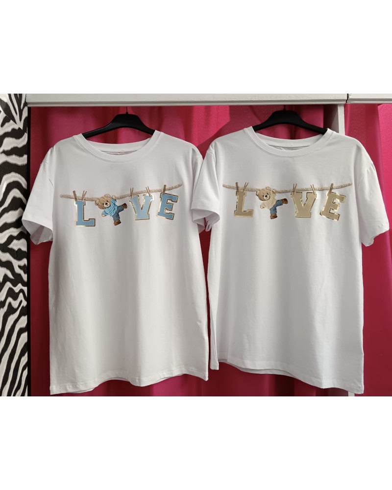 CAMISETA TEDDY LOVE