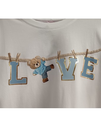 CAMISETA TEDDY LOVE