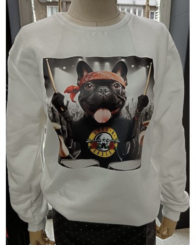 SUDADERA BULLDOG GUNS