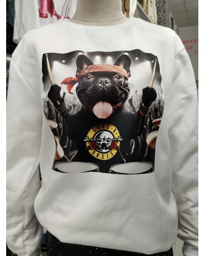 SUDADERA BULLDOG GUNS