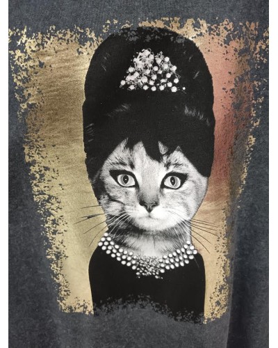 CAMISETA CAT DIVA