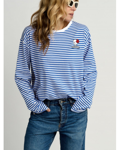 CAMISETA BORDADA CALAVERA FLOR AIRE RETRO