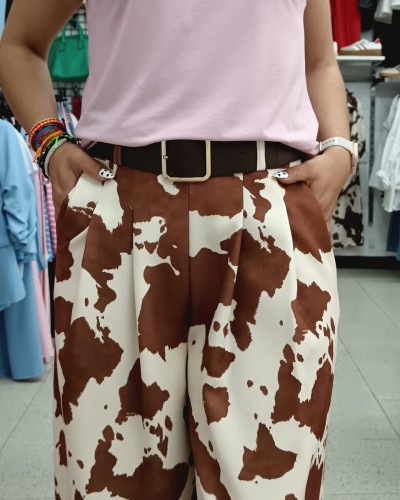 PANTALÓN PALAZZO COW