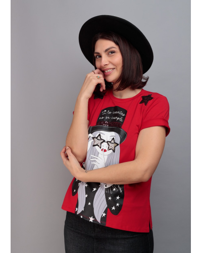 CAMISETA CHISTERA KEEP AND TRENDY