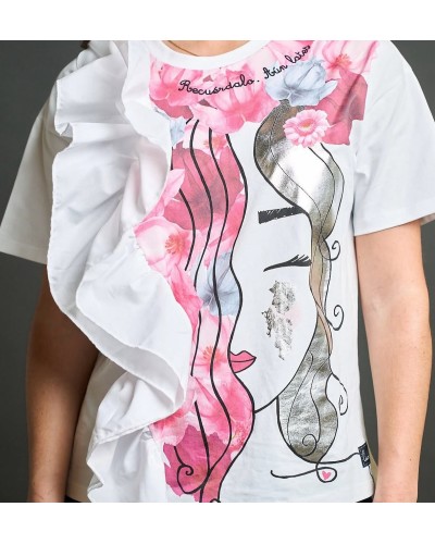 "top", "camiseta", "manga corta", "diseño único", "Edgar Allan Poe", "literario", "talla XS", "ajuste perfecto"