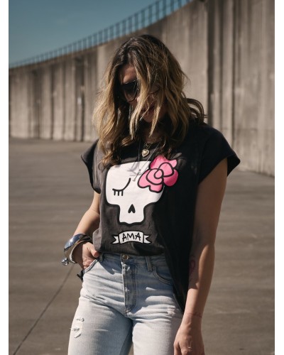 camiseta algodón 100% mujer