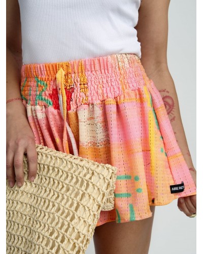 Short "posible" Aire Retro |Pensado en ti | Falda pantalón colorido y fresquito para el verano | P