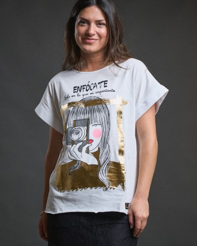 Camiseta "Focus" de Anabel Lee| Pensando en Ti | Mensaje Inspirador y Estilo Único