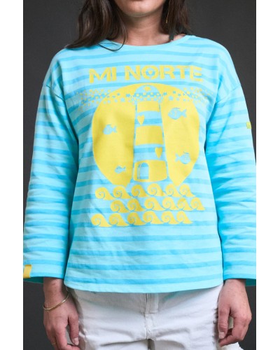SUDADERA MI NORTE ANABEL LEE