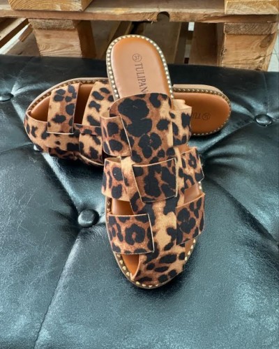 ZUECO CANGREJERA LEOPARDO