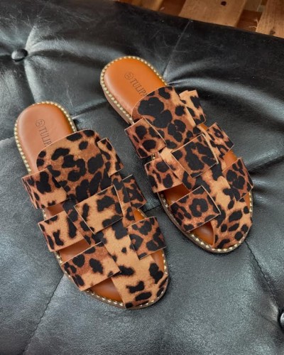 ZUECO CANGREJERA LEOPARDO