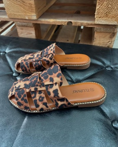 ZUECO CANGREJERA LEOPARDO
