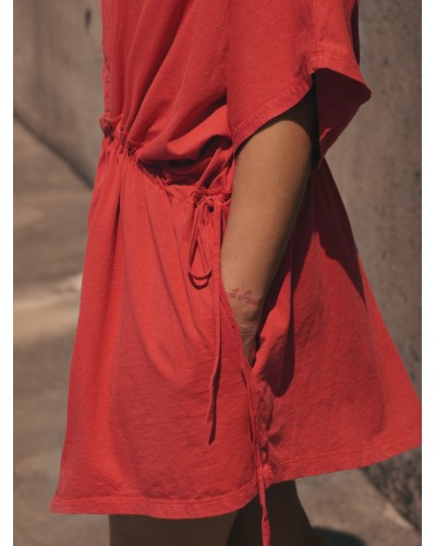 Vestido “Todo es Posible” Teja – Aire Retro | Talla XS/S, S/M y M/L| Pensando en Ti Shop
