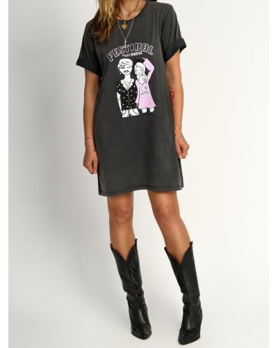 Vestido Festival Fade Out – Aire Retro | Estilo Boho Chic | Pensando en Ti Shop