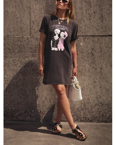 Vestido Festival Fade Out – Aire Retro | Estilo Boho Chic | Pensando en Ti Shop