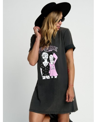 Vestido Festival Fade Out – Aire Retro | Estilo Boho Chic | Pensando en Ti Shop