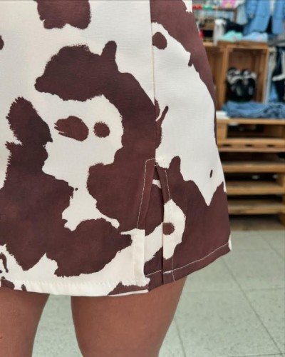Falda Pantalón Cow – Estilo Único y Versátil para Tu Look Diario | Pensando en ti shop
