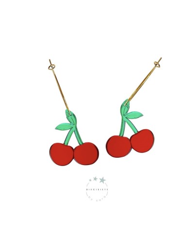 Pendientes Aro Cerezas 17 by Sara – Estilo Divertido y Colorido para Tu Look Diario | Pensando en Tishop