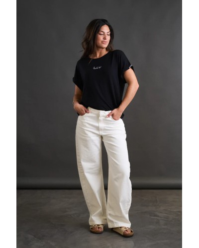 CAMISETA BÁSICA NEGRA ANABEL LEE