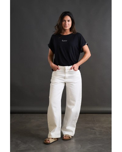 CAMISETA BÁSICA NEGRA ANABEL LEE