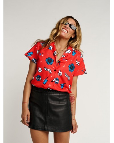 CAMISA CHICA "RITA" AIRE RETRO