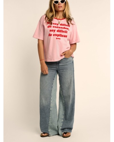 Camiseta Difícil  | Aire Retro - Pensando en Ti