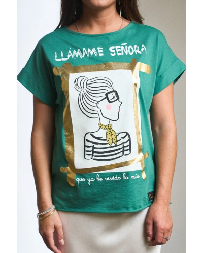 CAMISETA SEÑORA ANABEL LEE