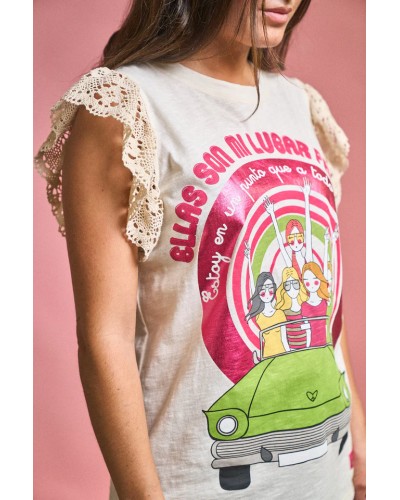 CAMISETA AMIGAS ANABEL LEE