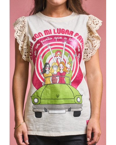 CAMISETA AMIGAS ANABEL LEE