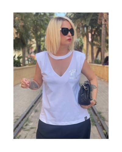 CAMI SKULL BASIC BLANCA NOC THE BRAND