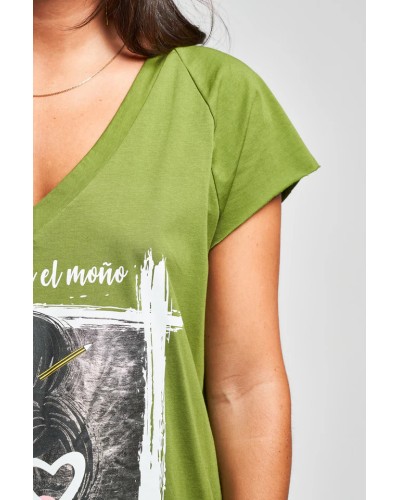 CAMISETA MOÑO ANABEL LEE