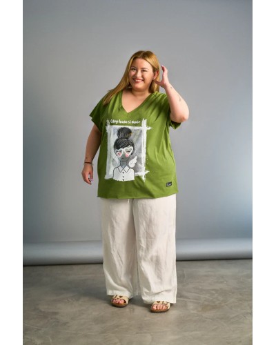 CAMISETA MOÑO ANABEL LEE