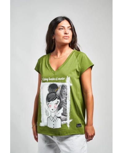 CAMISETA MOÑO ANABEL LEE