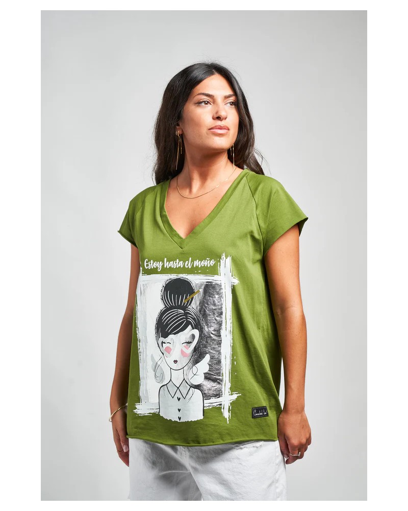 CAMISETA MOÑO ANABEL LEE