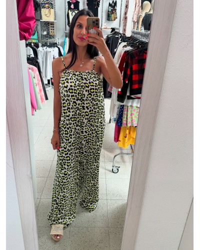 MONO FLÚOR ANIMAL PRINT AMARILLO
