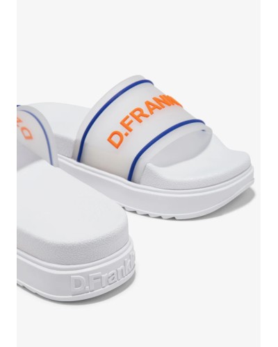 SANDALIA DANA SLIDE SUMMER CLUB WHITE D.FRANKLIN