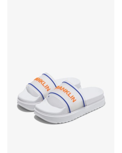 SANDALIA DANA SLIDE SUMMER CLUB WHITE D.FRANKLIN
