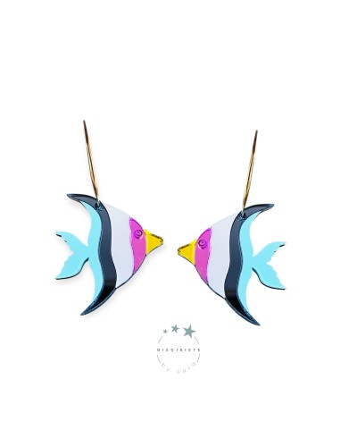 PENDIENTES ARO PEZ ARRECIFE 17 BY SARA