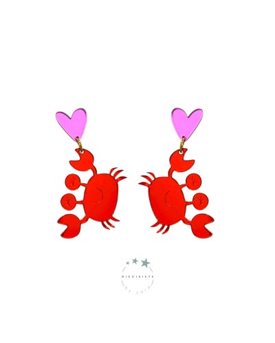 PENDIENTES CANGREJO LOLO 17 BY SARA