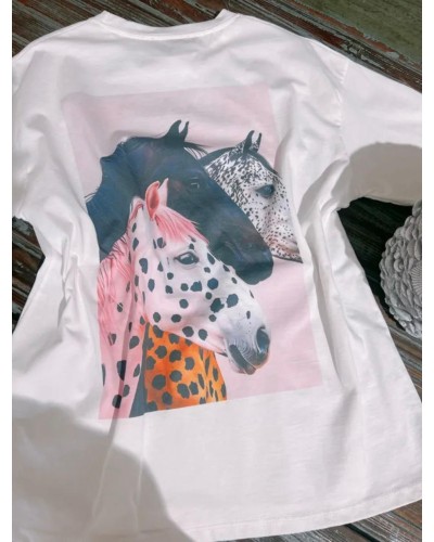 CAMISETA CABALLO PINTO