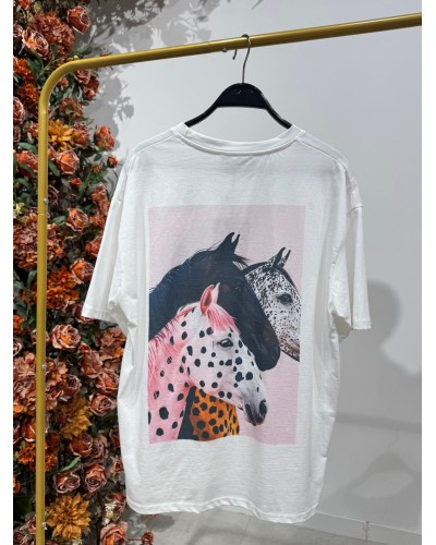 CAMISETA CABALLO PINTO