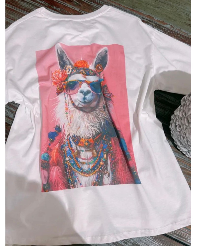 CAMISETA LLAMA