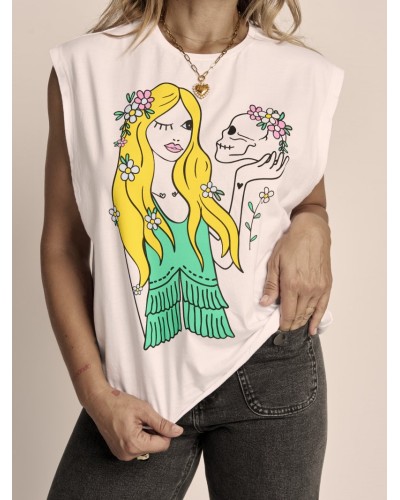 CAMISETA HACIENDO EL BIEN AIRE RETRO