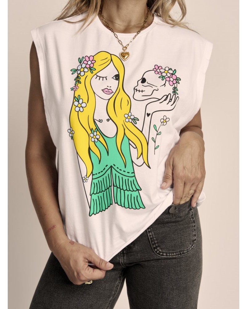 CAMISETA HACIENDO EL BIEN AIRE RETRO