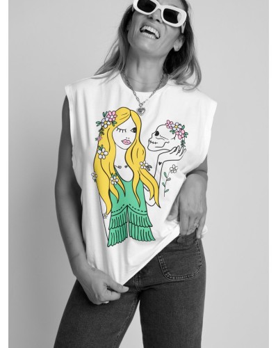CAMISETA HACIENDO EL BIEN AIRE RETRO