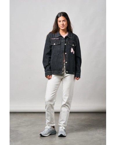 CHAQUETA DENIM RIDER ANABEL LEE