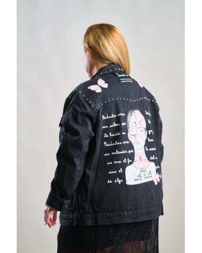 CHAQUETA DENIM RIDER ANABEL LEE