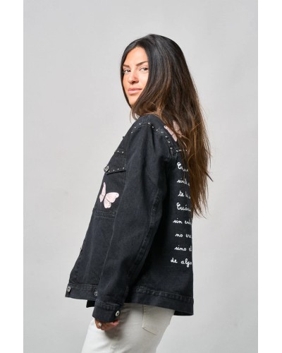 CHAQUETA DENIM RIDER ANABEL LEE