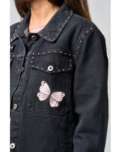 CHAQUETA DENIM RIDER ANABEL LEE