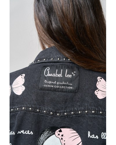 CHAQUETA DENIM RIDER ANABEL LEE